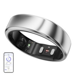 Smartring RingConn Air Gen 2 r.6 (srebrny galaxy)