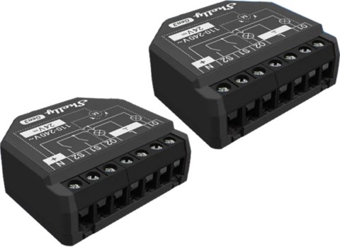 Zestaw 2 Sterowników Shelly 2PM Gen3 WiFi/Bluetooth