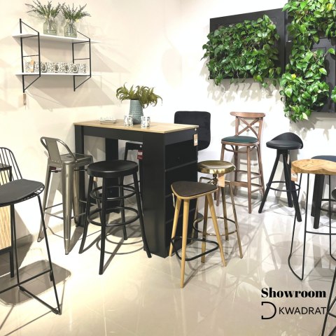 Hoker Paris Back Short 75cm metaliczny