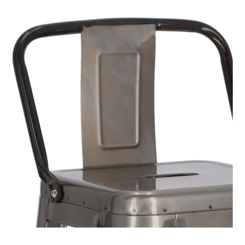 Hoker Paris Back Short 75cm metaliczny