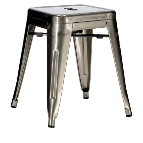 Stołek Paris metaliczny inspirowany