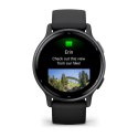Zegarek sportowy Garmin Vivoactive 5 AMOLED 42mm Czarny