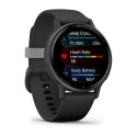 Zegarek sportowy Garmin Vivoactive 5 AMOLED 42mm Czarny