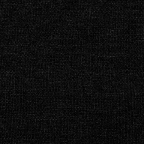 VidaXL Łóżko kontynentalne z materacem, czarne, tkanina 160x200 cm