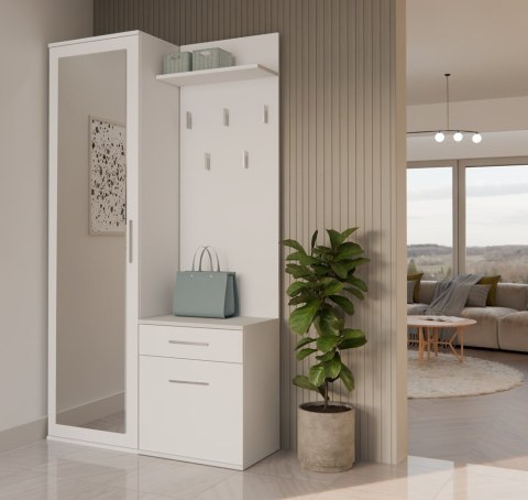 Garderoba DUO BIAŁY