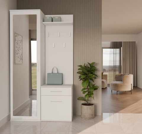 Garderoba DUO BIAŁY