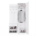 Garderoba DUO BIAŁY