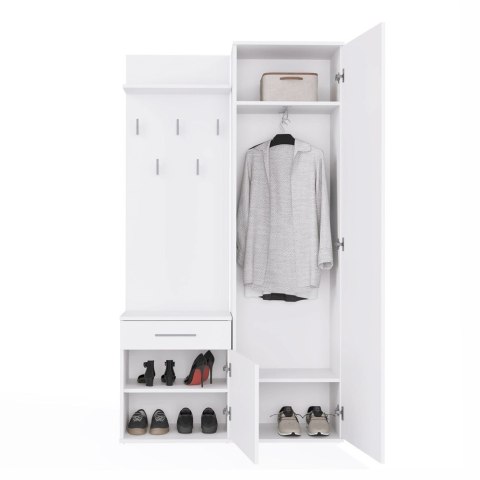 Garderoba DUO BIAŁY