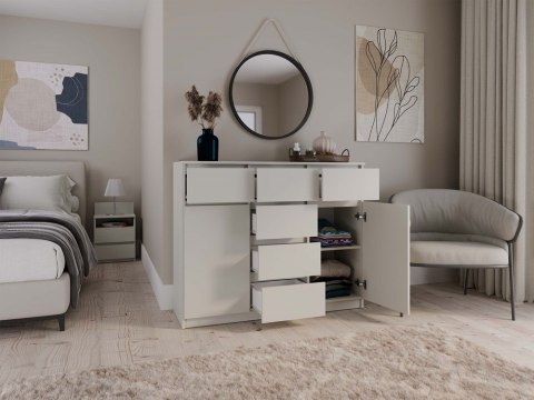 Komoda Malwa 2D6S KASZMIR BEŻ