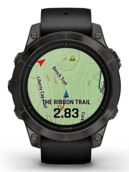 Zegarek sportowy Garmin EPIX PRO (GEN 2) AMOLED 47mm Slate Gray Black/Black Band (WYPRZEDAŻ)