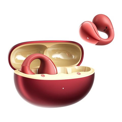 Słuchawki QCY Crossky Clip C30S (czerwone)