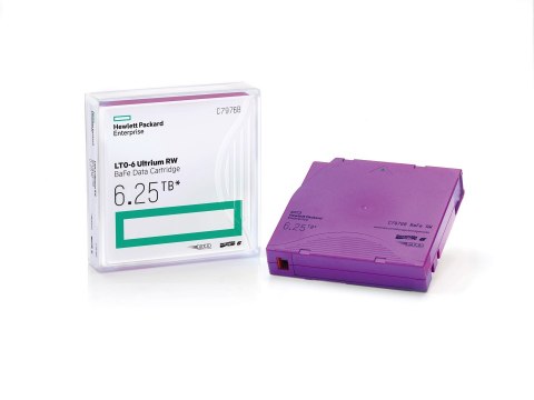 HPE LTO-6 Ultrium 6.25TB RW Data Tape