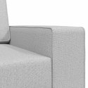 Sofa Bed 200cm Szary chmur tkanina