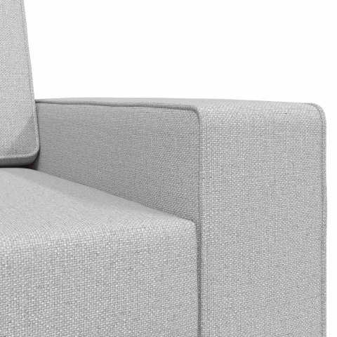 Sofa Bed 200cm Szary chmur tkanina