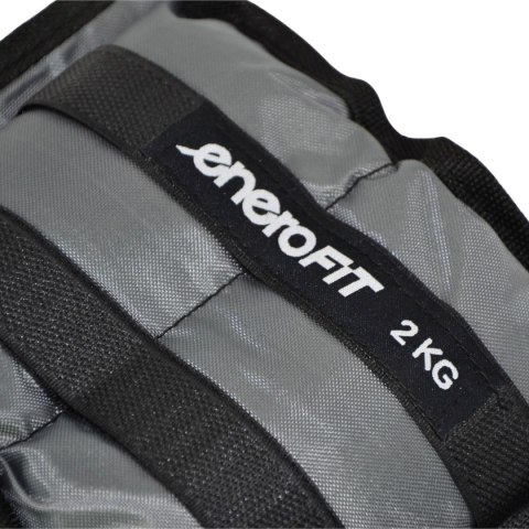 OBCIĄŻENIE NA PRZEGUBY SZARE 4KG (2x2KG) ENERO FIT