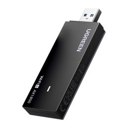 Karta sieciowa USB Ugreen CM499, Wi-Fi 6, 1800 Mb/s, 2.4 + 5 GHz (czarna)