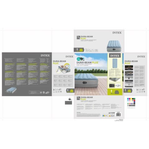 Dmuchane łóżko Intex 99 x 42 x 191 cm 3 Sztuk