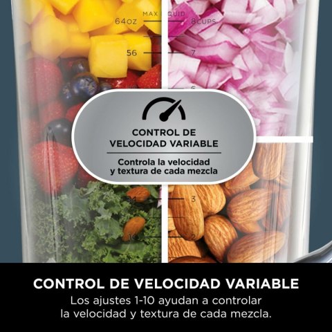 Mikser z Tworzywa Sztucznego NINJA TB401EU Czarny 1200 W