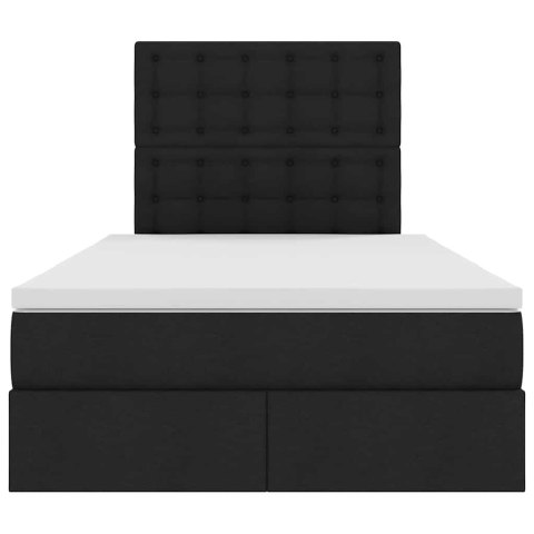 VidaXL Łóżko z miejscem na przechowywanie i materacem 120 x 200 cm