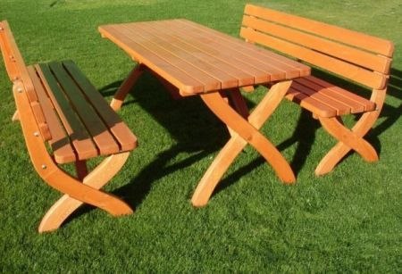 Drewniana ławka STRONG masiv FSC