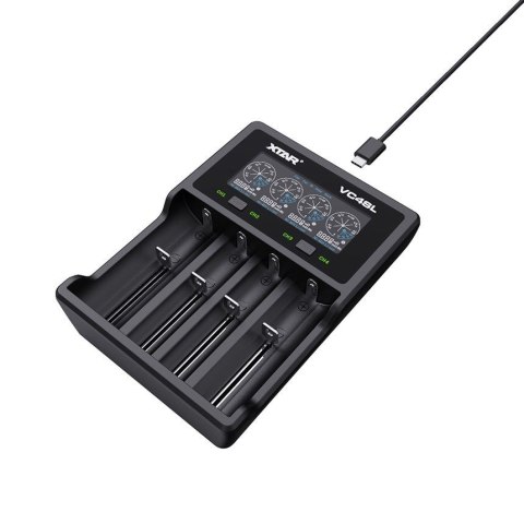 XTAR ŁADOWARKA DO AKUMULATORÓW CYLINDRYCZNYCH LI-ION/NI-MH/NI-CD 18650 VC4SL