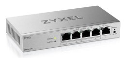 Switch Zyxel GS1200-5HP 5p v3 PoE (PoE+: 4;) 68W Managed Gigabit