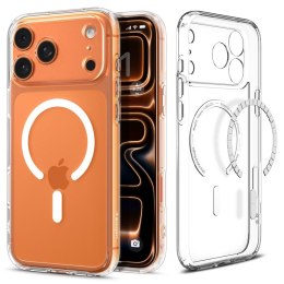 Etui case na iPhone 17 Pro Max MagSafe Ultra Hybrid - przezroczysto-białe