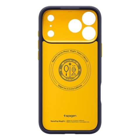 Etui case pokrowiec na iPhone 17 Pro Nano Pop MagSafe - granatowe