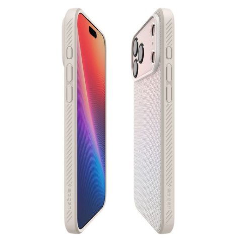 Etui pokrowiec case na iPhone 17 Pro Max Liquid Air - tytanowe