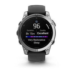 Zegarek sportowy Garmin Fenix E AMOLED 47mm Stainless Steel