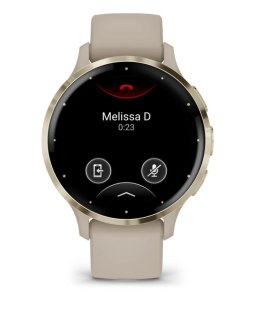Zegarek sportowy Garmin Venu 3S AMOLED 41mm Beżowy