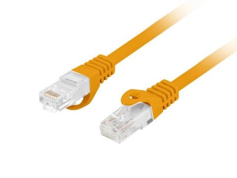 Patchcord Lanberg UTP kat.6 20m LSZH CU fluke passed pomarańczowy