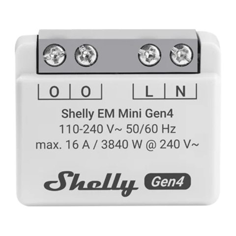 Miernik energii Shelly EM Mini Gen4 WiFi/Matter