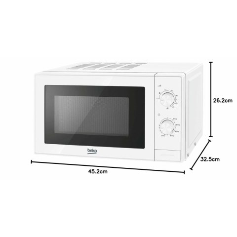 Mikrofalówka z Grillem BEKO MGC20100W 20L Biały 1200 W 700 W 20 L