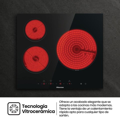 Płyta Indukcyjna Hisense E6332BSCE 5700 W 59 cm