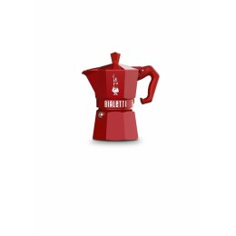 Włoska Kafeterka Bialetti MOKA EXCLUSIVE Czerwony Aluminium 3 Šálky