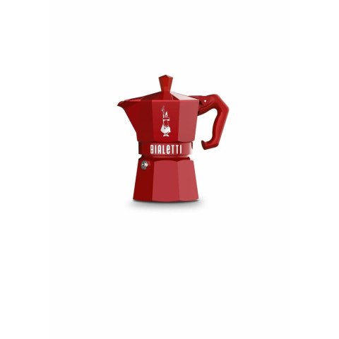 Włoska Kafeterka Bialetti MOKA EXCLUSIVE Czerwony Aluminium 3 Šálky