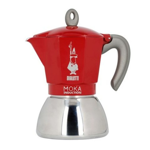 Włoska Kafeterka Bialetti Moka Induction rouge Metal