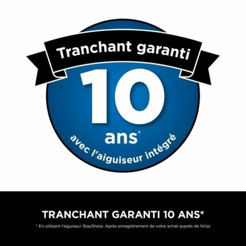 Zestaw noży NINJA Stal Drewno Stal nierdzewna 14 Części (12 Sztuk)