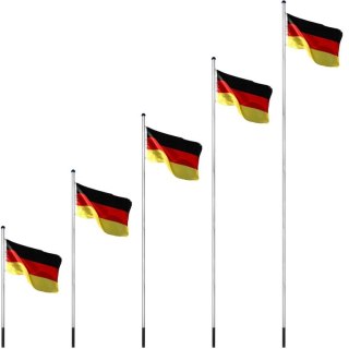 Maszt wraz z Flagą USA - 650 cm