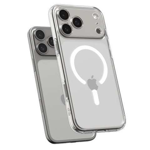 Etui case ochronny na iPhone 17 Pro Ultra Hybrid MagSafe - przezroczysto-białe