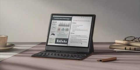 Etui magnetyczne Onyx Note Air 5 C brown z klawiaturą