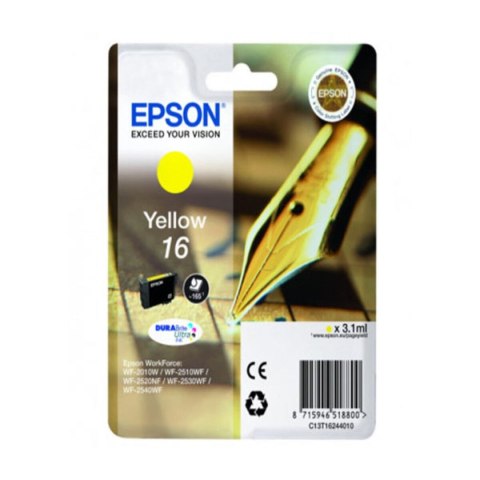 Oryginalny Wkład Atramentowy Epson Cartucho 16 amarillo Żółty