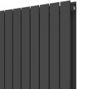 Nowoczesny grzejnik panelowy 600x886 mm antracyt stal 646W