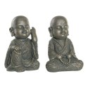 Figurka Dekoracyjna DKD Home Decor Włókno szklane Mnich (2 pcs) (27 x 27 x 40 cm)