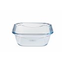 Pojemnik do Przechowywania Żywności Pyrex Niebieski Przezroczysty 800 ml (2 Sztuk)