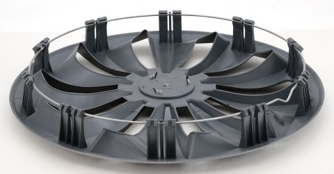 Kołpak Fox Ring 13" jednoczęściowy - srebrny