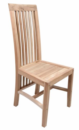 Krzesła ogrodowe teakowe Divero BOLERO 2 szt. składane