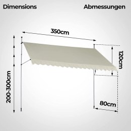 JAGO Markiza 350 x 80 cm, poliester