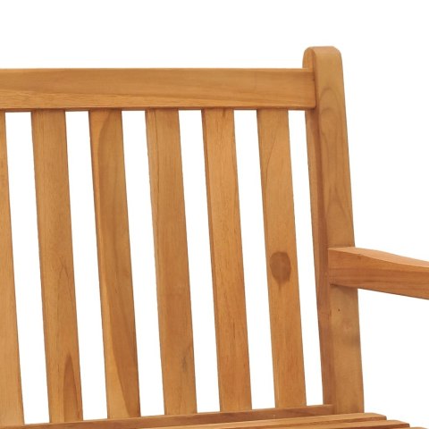 Ławka ogrodowa, 180 cm, lite drewno tekowe